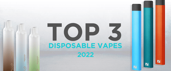Top 3 Best Disposable Vapes 2022