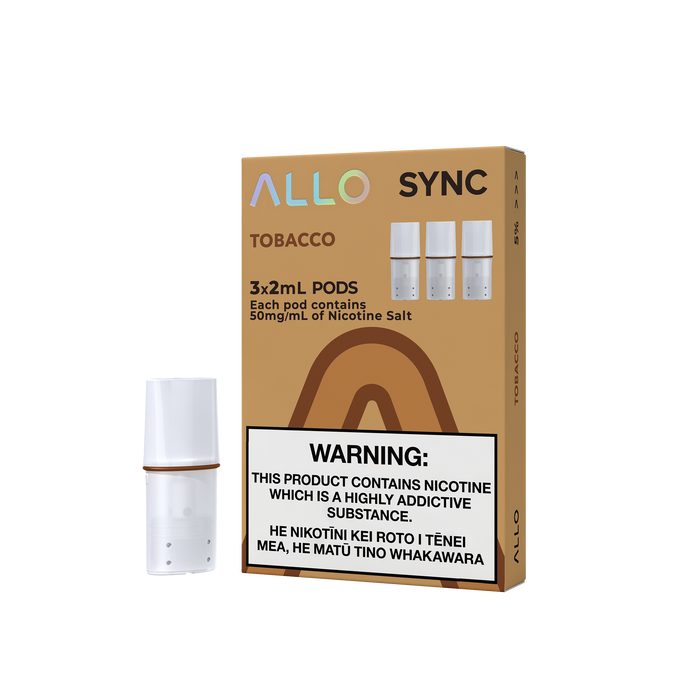 ALLO Sync Vape Pods: Tobacco