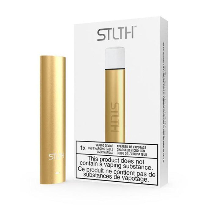 STLTH Vape Device: Gold Metal