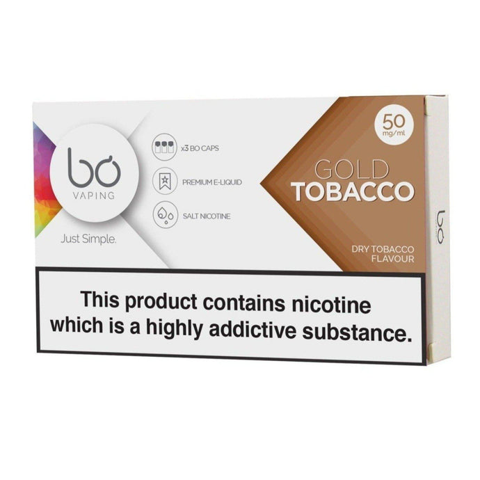 BO Pods: Gold Tobacco-PodVapes™ Australia