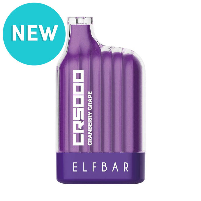 ELFBAR CR5000 Disposable Vape: Cranberry Grape
