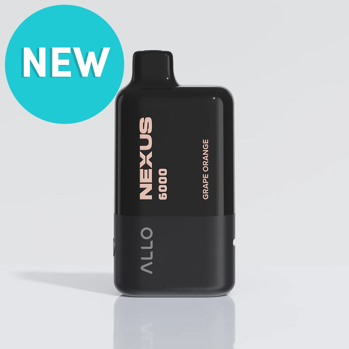 ALLO Nexus 6000 Vape Starter Kit: Grape Orange in Europe