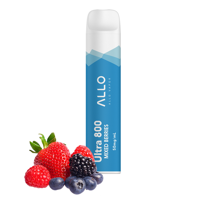 ALLO Ultra 800 Disposable Vape: Mixed Berries - PodVapes EU
