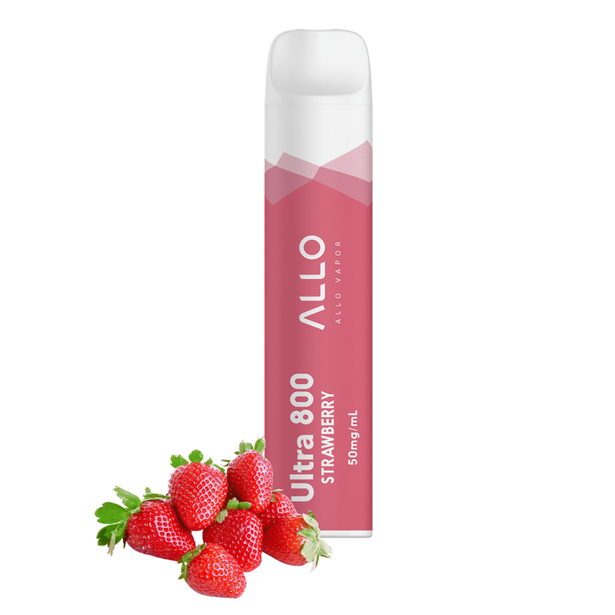 ALLO Ultra 800 Disposable Vape - Strawberry-PodVapes™ Australia