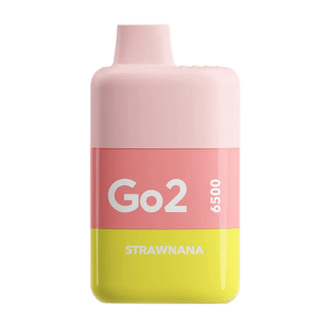 Go2 Disposable Vape: Strawnana - PodVapes