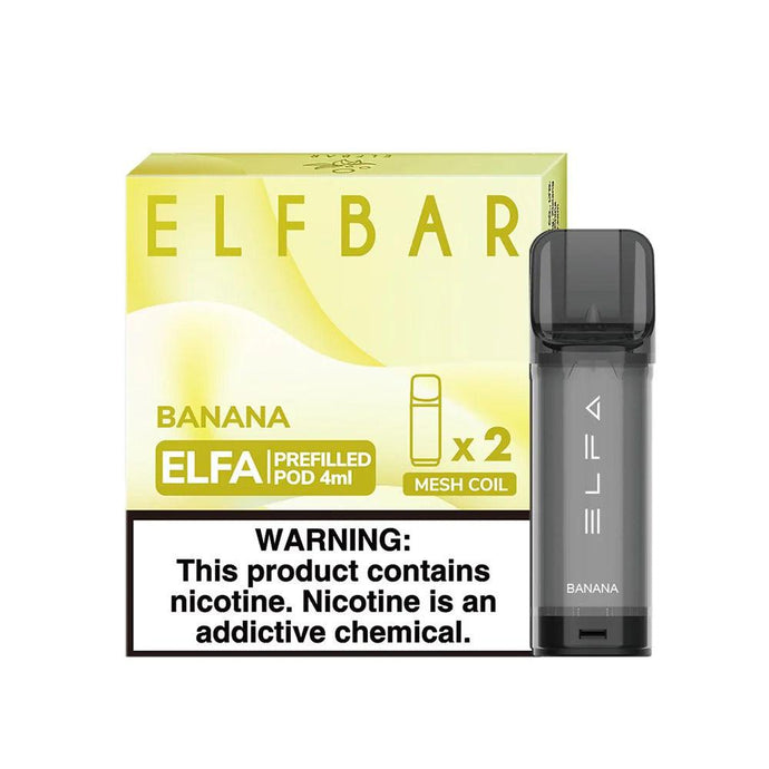 ELFBAR ELFA 1500 Vape Pod: Banana