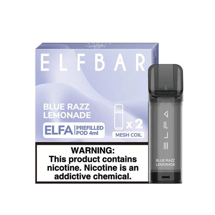 ELFBAR ELFA 1500 Vape Pod: Blue Razz Lemonade