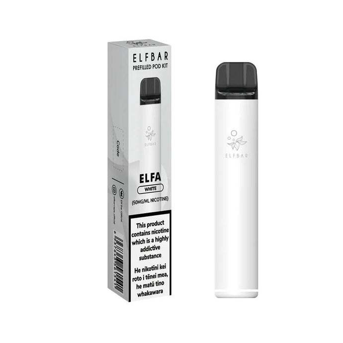ELFBAR ELFA 1500 Starter Kit: White